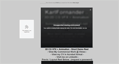 Desktop Screenshot of karlfornander.com